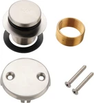 Tip Toe Bathtub Drain Conversion Kit Assembly, Wellup Brushed. Fixed Price $31.29.