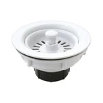 Master Plumber 547-656 Basket Sink Strainer, White Plastic, 3.5-IN. Quantity 1. Fixed Price $23.60.