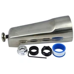 Partsmasterpro 7 In. Elegant Tub Spout Brushed Nickel. Fixed Price $27.99.