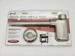 Danco Brushed Nickel Decorative Bottle Trap Universal Bathroom Sink Fit. Fixed Price $19.99.