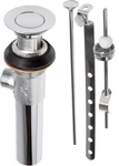 Mechanical Pop-up Drain 1-1/4" Chrome Plated Plumb Pak PP820-77. Fixed Price $29.99.