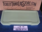 Norris Thermador 32 Ming Green Toilet Tank Lid Dated 3/8/56 5D7C. Fixed Price $59.00.