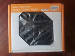 Schluter Kerdi-drain Grate Floral Matte Black KDIF4GRKMGSD5 Germany Sealed Qty. Fixed Price $69.47.