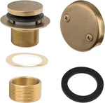 Tip-toe Tub Trim Set Two-hole Overflow Faceplate Replace Bath Drain Kit Bronze. Fixed Price $44.10.