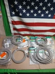 Lot Of 11 6-12 Ft Polymer Stainless Steel Icemaker Water Connector Supply Hose. Fixed Price $61.74.