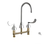 Chicago Faucet 786-E3ABCP Commercial Gooseneck Kitchen/ Bathroom. Fixed Price $159.00.