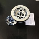 Delta Chrome Basket Strainer Flange For Standard Kitchen Sink Drain. 72010 T6. Fixed Price $12.00.