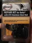 Danco Repair Kit For Delta #70 Stainless Steel Ball 86970. Fixed Price $8.95.