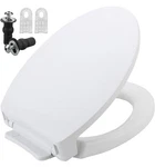 Soft Close Elongated Toilet Seat For Toto SS113/SS154/SS224/SS204 - Cotton White. Fixed Price $32.97.