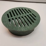 Nds Outdoor 6 Inch Round Grate Drain Cap Cover Green. Fixed Price $11.00.