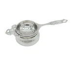 Art Deco Sterling Silver Tea Strainer & Bowl Antique 1929 Birmingham. Fixed Price $328.96.