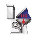 Waterworks Plungemax No Mess, Sanitary Toilet Plunger; PF0507. Fixed Price $30.46.