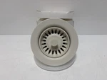 Elkay 3-1/2 Inch Basket Strainer Parchment White LKQS35PA. Fixed Price $35.00.