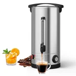 Garveetech 16L/110 Cups Commercial Coffee Urn - Brew Double Wall Stainless. Fixed Price $206.71.
