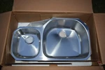 Franke PCX12009LH Prestige Double Bowl Kitchen Sink. Fixed Price $150.00.