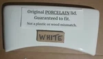 White 18.5 X 8.75 Kohler San Rafael K4536 K3397 82931 Toilet Tank Lid Cover Top. Fixed Price $78.00.