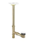 American Standard 1.5-IN Solid Color Foot Lock Drain With Brass Pipe White. Fixed Price $59.99.
