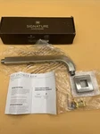 Signature Hardware 449864 / Mirabelle MIRSK81BN Brushed Nickel Shower Arm Ding. Fixed Price $29.00.