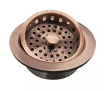 Westbrass 3-1/2 Post Basket Strainer Antique Copper R214-11. Fixed Price $33.24.
