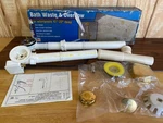 Geberit Waste And Overflow 1.5" Tubular Rotary Drain Gold 150.156 Whirlpool. Fixed Price $49.99.