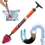 Heavy Duty High Pressure Toilet Unblock Plunger Clog Drain Buster Vacuum Pump. Fixed Price $16.67.