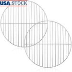 High Quality Round Grill Grate Replacement Cooking Rack Heavy Duty Iron Steel Us. Fixed Price $18.22.