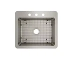 Elkay Avenue 25 In. Drop-in/undermount Single Bowl 18-GAUGE Stainless Steel. Fixed Price $119.92.