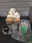 Matte Black Watco 901-FA-PVC-WI Bath Waste Half Kit 1-1/2" Foot Actuated. Fixed Price $39.99.