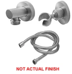 California Faucets 9125-65-MWHT Wall Mounted Handshower Kit In Matte White, New!. Fixed Price $270.99.