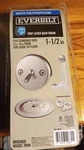 Everbilt Brushed Nicketrip Lever Bath Drain W0-1-BN-TL 1-1/2 In. New Plastic. Fixed Price $10.40.