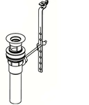 Pfister 972-022 Chrome Replacement Metal Pop-up Sub Assembly. Fixed Price $54.80.