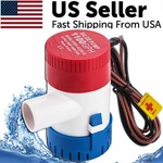 1100GPH Electric Bilge Pump For Boat Marine Submersible Sump Water Transfer Usa. Fixed Price $10.49.