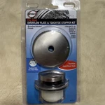 Danco Universal Brushed Nickel Overflow Plate & Touchtoe Stopper Kit 89237.. Fixed Price $10.55.