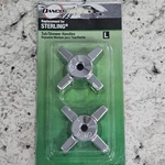 Danco Tub Shower Handles For Sterling Chrome 88092. Fixed Price $15.00.