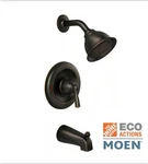 Moen Banbury Single-handle 1.75GPM Tub & Shower Bronze With Valve. Fixed Price $79.99.