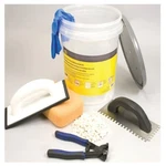 New M-d Building Products 49834 Ceramic Tile Installation Kit Bucket Reusable. Fixed Price $38.99.