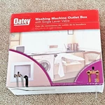 Oatey No. 38822 Washing Machine Outlet Box With Single Lever Valve New Nos. Fixed Price $31.99.
