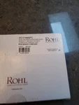 Rohl Mosaic Decorative 5" Shower Drain Cover Polished Chrome DC3144APC. Fixed Price $99.00.