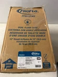Proflo PF9312PWH Toilet Tank, Dual Flush 1.6 Gpf, Top Trip Lever - White. Fixed Price $95.99.