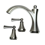 Moen T653BN Wynford Deck Mounted Roman Tub Filler Trim - Brushed Nickel. Fixed Price $229.90.