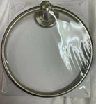 Gatco 4292-SN Latitude Wall Mounted Towel Ring (satin Nickel). Fixed Price $21.55.