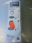 Everbilt Cable Drive 1.5" White Poly Bath Drain Brushed Nickel / Orb 241749. Fixed Price $27.86.
