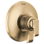 Delta Tetra T17089-CZ-PR Series Valve Only Trim Lumicoat Champagne Bronze. Fixed Price $379.00.