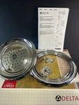 Delta 174925 Chrome Shower Head, Manual And Tub Mixer Trim Piece Only. Fixed Price $28.90.