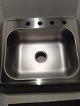 Elkay Neptune 7" Single Bowl Bar Sink - Stainless Steel Self Rimming 25" X 22". Fixed Price $79.99.