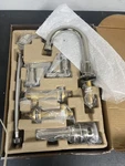 Signature Hardware Greyfield 1.2 Gpm Widespread Bathroom Faucet 447888 Nickel. Fixed Price $133.99.