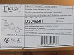Danze D304668T Brandywood 2-HANDLE Roman Tub Faucet Trim Chrome. Fixed Price $98.00.