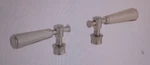 Grohe 18087EN0 Kensington Faucet Lever Handles (pair) , Brushed Nickel. Fixed Price $175.00.