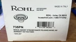 New Rohl 735PN 1/2" Manual Basket Strainer W/o Remote Pop-up Polished Nickel. Fixed Price $82.49.