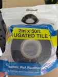 Prinsco 2 In. X 50 Ft. Corrugated Tile Tape New Sealed. Fixed Price $15.80.